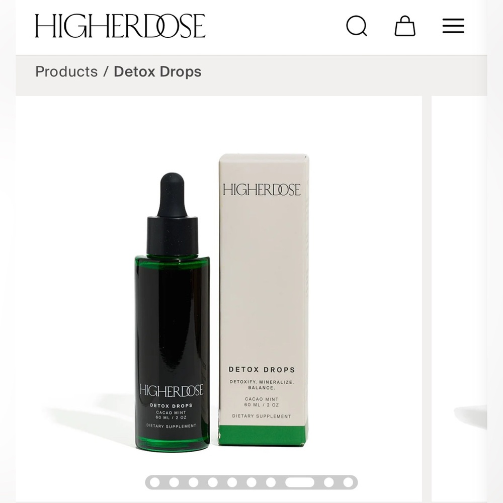 Higher Dose Detox Drops